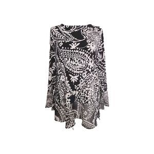 Susan Graver Women's Blouse Top Long Sleeve Size XS